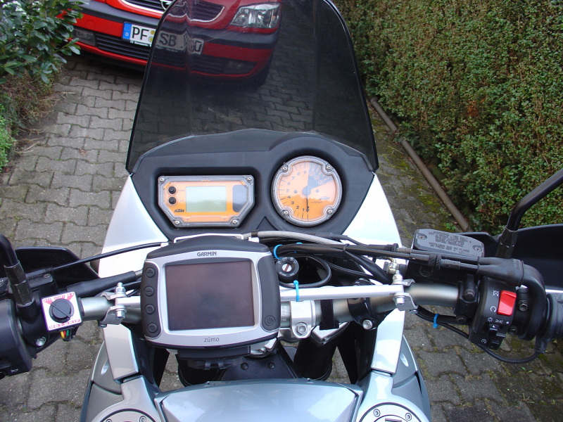 Cockpit mit Navi